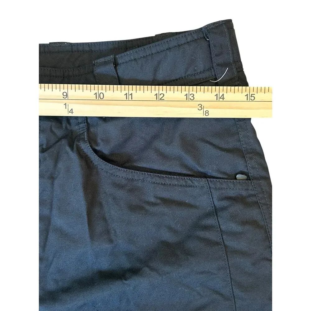 Spyder Boys Ski Snow Pants Black Youth Size 16 Insulated Winter Snowboard